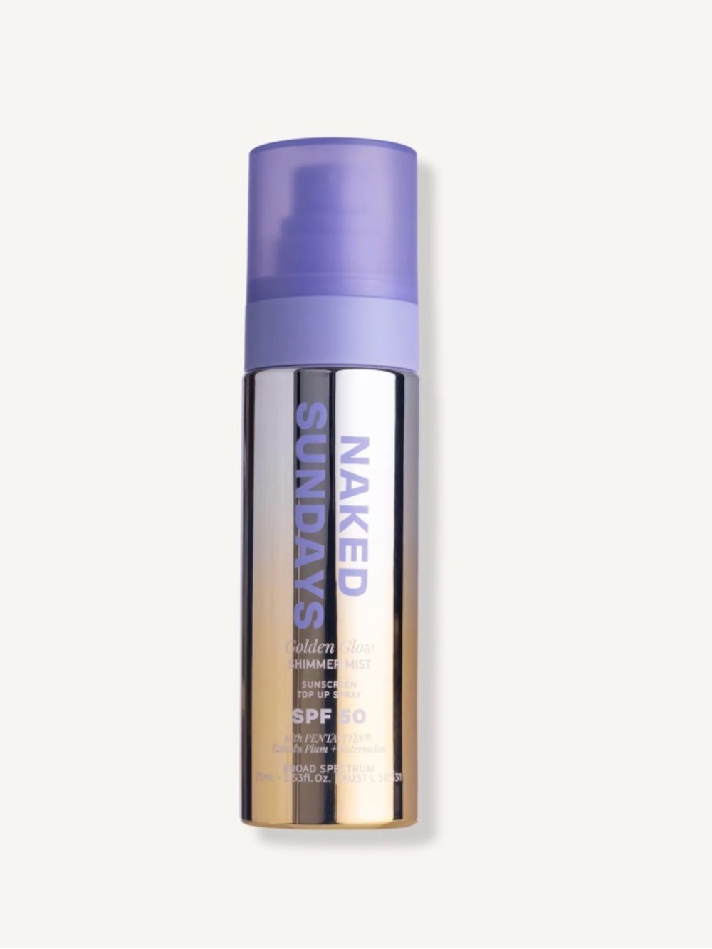 Naked Sundays Golden Glow Shimmer Mist SPF50